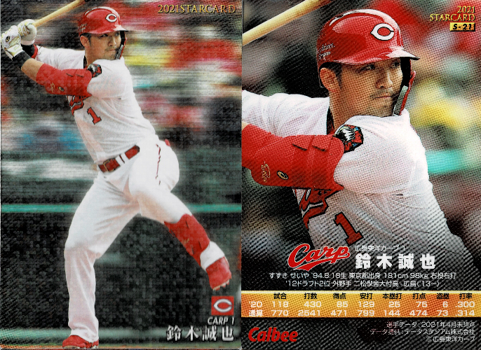 広島東洋カープ/鈴木誠也 - プロ野球チップス データベース - atwiki